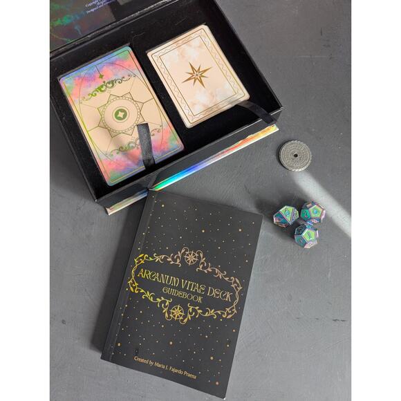 Arcanum Vitae Decks Astro Dice Coin Tarot, Lenormand, and Cartomancy all in one - Picture 2 of 10